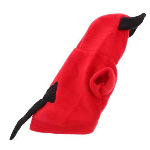 FIXOSHEE Halloween Teufelskostüm Hund Xs Stereoskopisch Pet Party Kleidung Welpenkostüm Einfach Anzuziehen Komfortabel FIXOSHEE Halloween Teufelskostüm Hund Xs Stereoskopisch Pet Party Kleidung Welpenkostüm Einfach Anzuziehen Komfortabel von FIXOSHEE