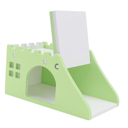 FIXOSHEE Hamster Holzhaus Mehrkammer Haustier spielhaus mit Natürlichem Massivholz Abnehmbar und Leicht zu Reinigen Gemütliches Nest für Hamster und Kleine Nager Fördert Spiel und von FIXOSHEE