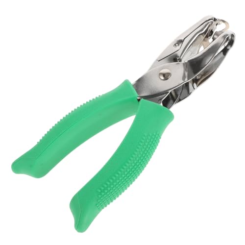 FIXOSHEE Handlicher Herz locher Papierstanzer mit Leichtem Druck Langlebig und Präzise für Büro Schule und DIY Basteln Kompakter Single Hole Punch für Loose Leaf und Kleine Papierlöcher von FIXOSHEE