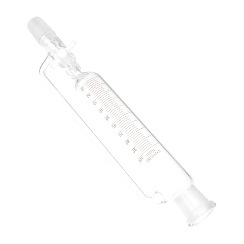 FIXOSHEE Hochwertiger Glas scheidetrichter mit Ptfe piston Zylindrischer Labor trichter für Präzise Destillation und Sichere Flüssigkeitstrennung im Chemielabor von FIXOSHEE