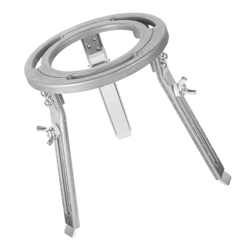 FIXOSHEE Höhenverstellbares Laborstativ aus Aluminiumlegierung Stabiles Dreibein Laborhalter für Alkohollampen Leichtes Umweltfreundliches Experimentiergestell Einfach zu Montieren von FIXOSHEE