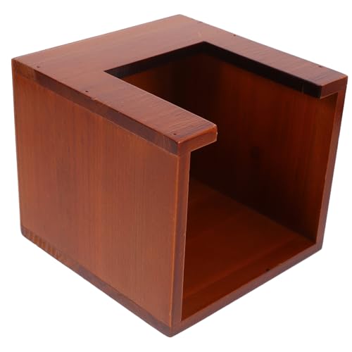 FIXOSHEE Holz Rezeptkartenhalter mit Stifthalter und Aufbewahrungsbox Vintage Küchenorganisation für Schreibtisch für Rezepte und Notizen von FIXOSHEE