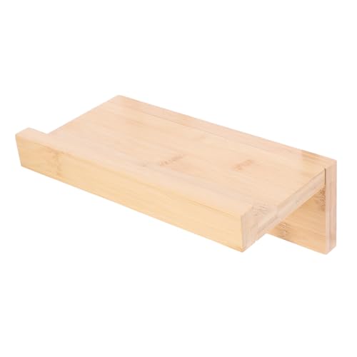 FIXOSHEE Holz Wandregal mit Haken Multifunktionales Wandboard zum Aufhängen für Schlafzimmer Küche Bad Wohnzimmer Einfache Montage Platzsparend FIXOSHEE Holz Wandregal mit Haken Multifunktionales Wandboard zum Aufhängen für Schlafzimmer Küche Bad Wohnzimmer Einfache Montage Platzsparend von FIXOSHEE