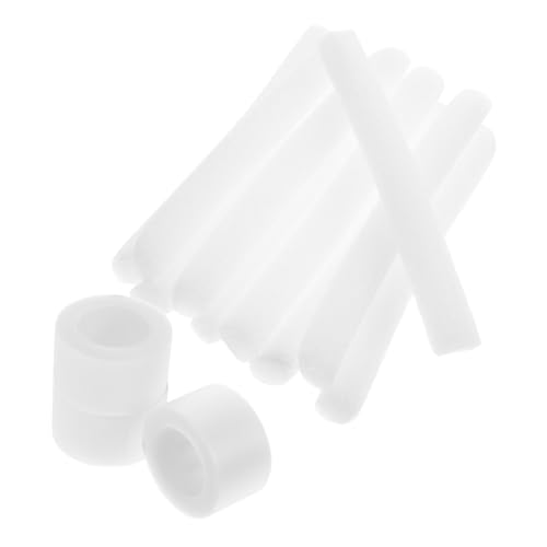 FIXOSHEE Hundestandstäbe Weiß mit Klebeband für Ohrkorrektur Weiches Material für Kleinen bis Mittleren Hund Einfache Anwendung zur Unterstützung und Aufrichtung der Hundeohren Vielseitig von FIXOSHEE