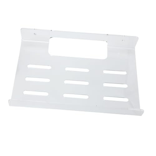 FIXOSHEE Intelligentes Router Aufbewahrungsregal Transparent Wandmontage Einfache Installation Praktisches Haushaltsregal für Speaker Kabelmanagement Vielseitiges Lagerregal für Büro von FIXOSHEE