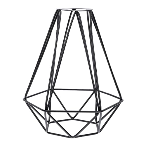 FIXOSHEE Irregular Hollow Iron Lampshade Kreativer Diamant form Kerzenhalter Dekoration Modernes Design für Zuhause Hotel Schlafzimmer Wohnzimmer von FIXOSHEE