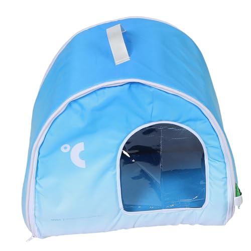 FIXOSHEE Isoliertes Katzenbett mit Kühlfunktion Atmungsaktive Schlafhöhle für Katzen und Kleine Hunde Wetterfestes Tragbares Sommer Tierbett für Outdoor Einfache Reinigung von FIXOSHEE