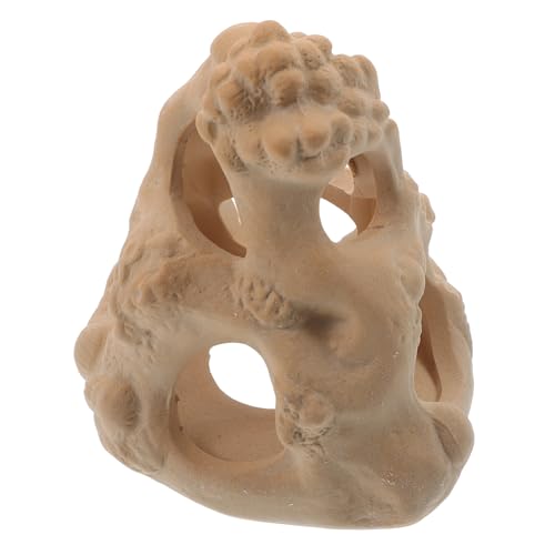 FIXOSHEE Keramik Aquarium Stein Höhle Versteck Haus Fisch Tank Dekoration Landschaft Ornamente für Kleine Fische und Garnelen Versteckspiel Zubehör für Aquarien und Teiche FIXOSHEE Keramik Aquarium Stein Höhle Versteck Haus Fisch Tank Dekoration Landschaft Ornamente für Kleine Fische und Garnelen Versteckspiel Zubehör für Aquarien und Teiche von FIXOSHEE