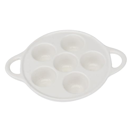 FIXOSHEE Keramik Schneckenauflaufform Fächer Backform Hitzebeständig Spülmaschinenfest für Schnecken Austern und Meeresfrüchte als Kochfeld Backblech Küchenhelfer FIXOSHEE Keramik Schneckenauflaufform Fächer Backform Hitzebeständig Spülmaschinenfest für Schnecken Austern und Meeresfrüchte als Kochfeld Backblech Küchenhelfer von FIXOSHEE