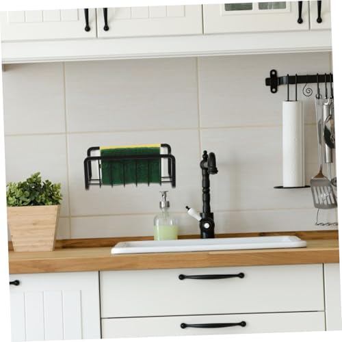 FIXOSHEE Klassischer Schwarzer Küchen spüle Organizer ohne Bohren Rostbeständiges Abtropfgestell mit Schwammhalter Praktisches Mehrzweck Drainage Rack für Spüle und Bad Platzsparende FIXOSHEE Klassischer Schwarzer Küchen spüle Organizer ohne Bohren Rostbeständiges Abtropfgestell mit Schwammhalter Praktisches Mehrzweck Drainage Rack für Spüle und Bad Platzsparende von FIXOSHEE