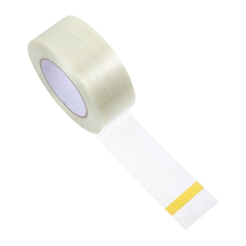 FIXOSHEE Klebeband Hochtemperaturbeständig Selbstklebendes Reparaturband Starkes Faserband für Planen Markisen und Verpackung von FIXOSHEE