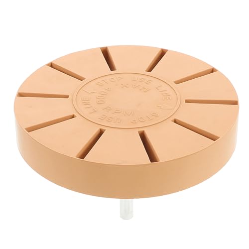 FIXOSHEE Klebstoffentferner Rad aus Gummi für Bohrmaschine Kratzfreies Schleifrad mit Löchern Vielseitig für Auto Glasaufkleber Entfernung Langlebiges Gummimaterial Schonende Reinigung von FIXOSHEE