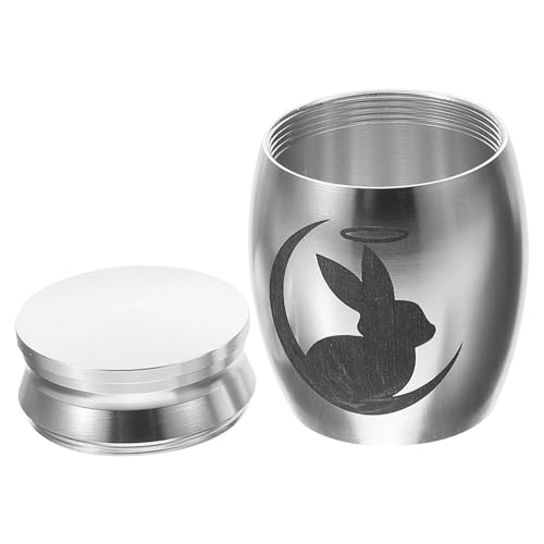 FIXOSHEE Kleine Urne für Tierasche Versiegelbare Andenkenurne für Haustier Leichtes Kompaktes Design für Kaninchen Sichere Aufbewahrung der Zuhause von FIXOSHEE