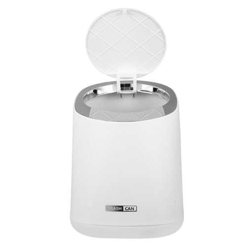 FIXOSHEE Kleiner Desktop Mülleimer aus Robustem mit Deckel Kompakter Schreibtisch Abfalleimer für Büro Bad Schlafzimmer Leicht und Modern für Haushalt und Camping FIXOSHEE Kleiner Desktop Mülleimer aus Robustem mit Deckel Kompakter Schreibtisch Abfalleimer für Büro Bad Schlafzimmer Leicht und Modern für Haushalt und Camping von FIXOSHEE