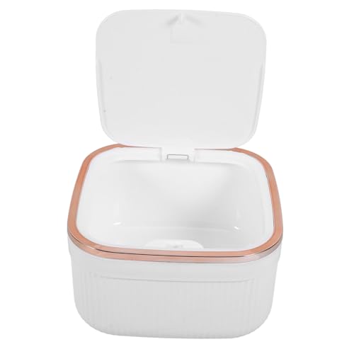 FIXOSHEE Kleiner Desktop Mülleimer mit Deckel Kompakter Tisch abfalleimer für Schlafzimmer und Büro Leichter Tischmülleimer für Kleinigkeiten Tragbarer Schreibtisch abfallbehälter FIXOSHEE Kleiner Desktop Mülleimer mit Deckel Kompakter Tisch abfalleimer für Schlafzimmer und Büro Leichter Tischmülleimer für Kleinigkeiten Tragbarer Schreibtisch abfallbehälter von FIXOSHEE