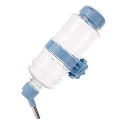 FIXOSHEE Kleiner Haustier wasserspender Hängend Auslaufsicher Druckbeständig für Kaninchen Hamster Chinchilla Einfach zu Reinigen Praktischer Trinkflaschen Dispenser für Kleine Tiere von FIXOSHEE