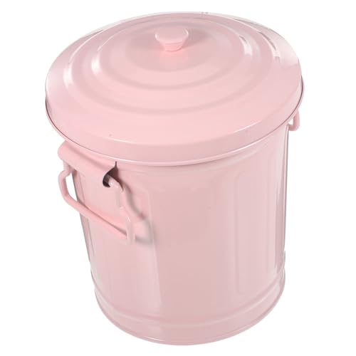 FIXOSHEE Kleiner Tischmülleimer aus Robustem Eisen mit Deckel Geruchsdichtes Design Multifunktionaler Schreibtisch abfalleimer und Stifthalter für Büro und Zuhause Vintage stil FIXOSHEE Kleiner Tischmülleimer aus Robustem Eisen mit Deckel Geruchsdichtes Design Multifunktionaler Schreibtisch abfalleimer und Stifthalter für Büro und Zuhause Vintage stil von FIXOSHEE