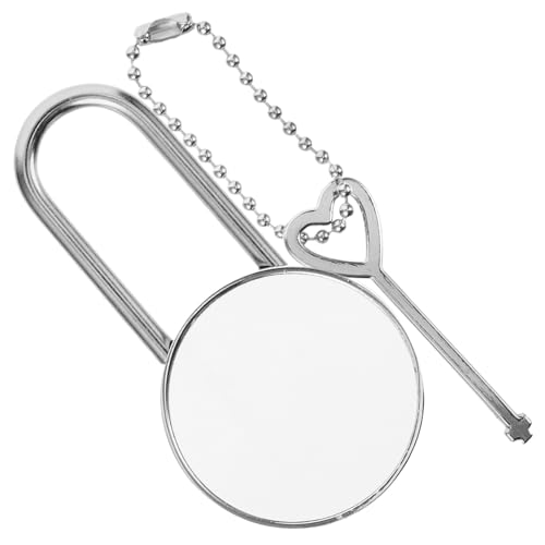 FIXOSHEE Kleines Robustes Hängeschloss mit Schlüssel Langlebiges Reise gepäckschloss für Rucksack Koffer Schmuckkästchen Einfach zu Ersetzen und Vielseitig Einsetzbar von FIXOSHEE