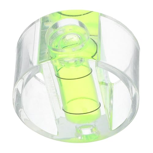 FIXOSHEE Kompakte Acryl Wasserwaage mit Grünem Bubble Level Tragbares Messwerkzeug für Bau Heimwerker Holzarbeiten Vielseitig Einsetzbar Robust und Präzise für Outdoor einsätze von FIXOSHEE