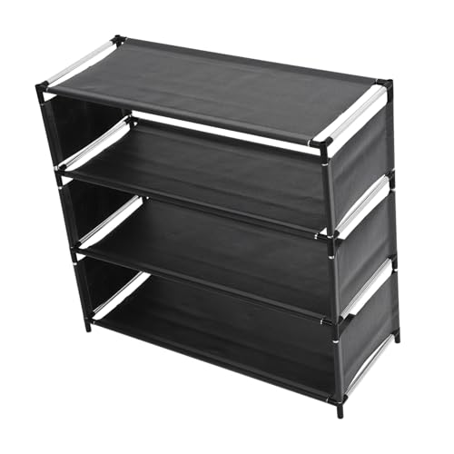 FIXOSHEE Lagiger Schuhregal Organizer aus Stabilem Stahl und Multifunktional für Schuhe und Zubehör Kompakt Leicht als Schuhregal für Schrank und Eingang Platzsparend und Langlebig FIXOSHEE Lagiger Schuhregal Organizer aus Stabilem Stahl und Multifunktional für Schuhe und Zubehör Kompakt Leicht als Schuhregal für Schrank und Eingang Platzsparend und Langlebig von FIXOSHEE