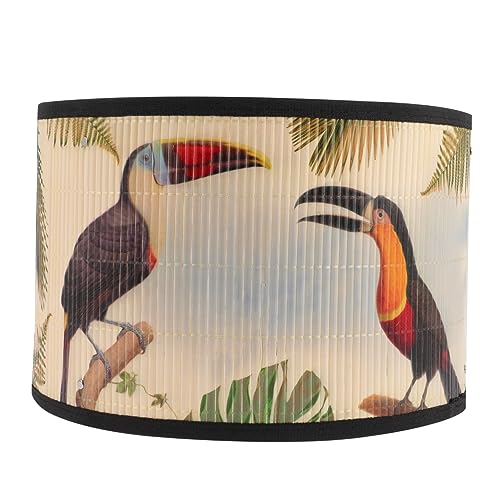 FIXOSHEE Lampenschirm Retro Pendelleuchte Lampenschirm Abdeckung Handgefertigt Robust Für Wohnzimmer Schlafzimmer Esszimmer Orientalisch Vintage Design von FIXOSHEE