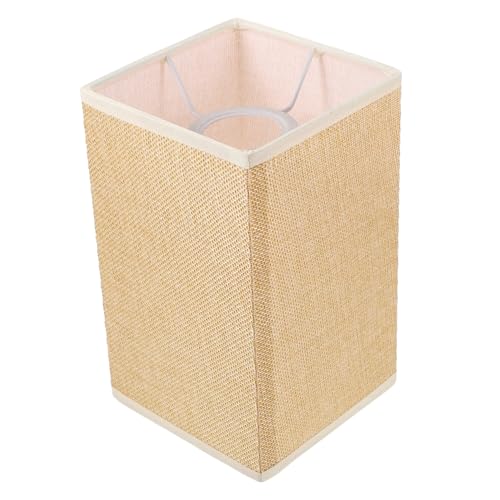 FIXOSHEE Lampenschirm aus Leinenstoff Retro Stil Kleiner Lampenschirm für Tischlampe Stehlampe Wandlampe Ersatz für Wohn Arbeitszimmer Beige FIXOSHEE Lampenschirm aus Leinenstoff Retro Stil Kleiner Lampenschirm für Tischlampe Stehlampe Wandlampe Ersatz für Wohn Arbeitszimmer Beige von FIXOSHEE