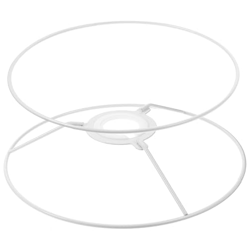 FIXOSHEE Lampshade Ring Metall Draht Lampenschirmrahmen DIY Lampenschirmhalter für Tischlampe Stehlampe Kronleuchter Vielseitiger Trommel Lampenschirmrahmen aus Robustem Material FIXOSHEE Lampshade Ring Metall Draht Lampenschirmrahmen DIY Lampenschirmhalter für Tischlampe Stehlampe Kronleuchter Vielseitiger Trommel Lampenschirmrahmen aus Robustem Material von FIXOSHEE