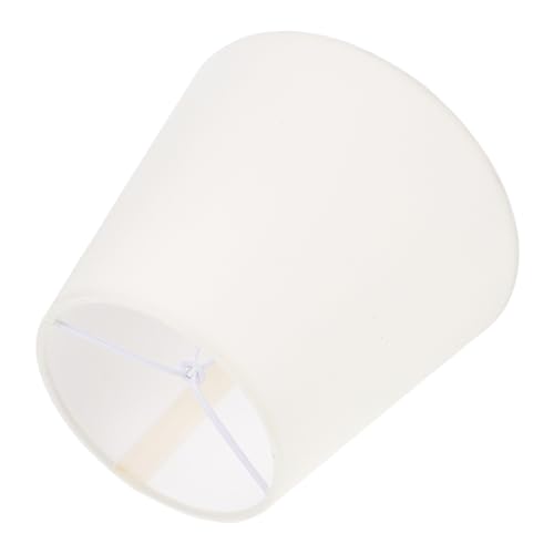 FIXOSHEE Leinen Lampenschirm Tisch Stehlampe Abdeckung Beige Einfache Struktur Langlebig Vielseitig Einsetzbar für Wohn Schlafzimmer Hotel Büro Leicht zu Montieren Dekorativ und Funktional von FIXOSHEE