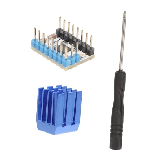 FIXOSHEE Leiser Schrittmotortreiber Spitzenstrom Ersatzteil Kompatibel mit Stepper Schnittstelle Energiesparend Coolstep Stealthchop FIXOSHEE Leiser Schrittmotortreiber Spitzenstrom Ersatzteil Kompatibel mit Stepper Schnittstelle Energiesparend Coolstep Stealthchop von FIXOSHEE
