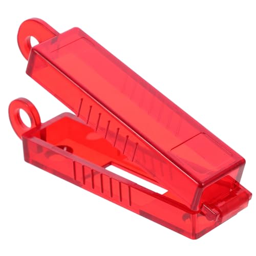 FIXOSHEE Light Guard Wandtaster Schloss Transparent Schutzkappe Kippschalter Schutz Stopper mit Schlossbohrung für Reparatur Wartung Sicherheitsschutz von FIXOSHEE