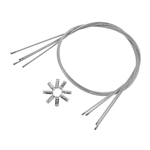 FIXOSHEE Luggage Wire Rope Hanger Verstellbare Aufhängung für Bilderrahmen Lampen und Schilder mit Seitlichen Befestigern Stabil und Installieren FIXOSHEE Luggage Wire Rope Hanger Verstellbare Aufhängung für Bilderrahmen Lampen und Schilder mit Seitlichen Befestigern Stabil und Installieren von FIXOSHEE