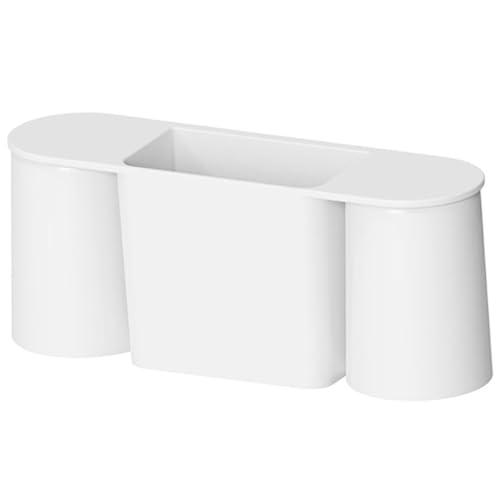 FIXOSHEE Magnetischer Wandmontierter Zahnbürstenhalter mit Becher und Ablage Platzsparend Bohrfrei Weiß Badezimmer Organizer für Zahnbürsten und Zahnpasta Sauber und Ordentlich FIXOSHEE Magnetischer Wandmontierter Zahnbürstenhalter mit Becher und Ablage Platzsparend Bohrfrei Weiß Badezimmer Organizer für Zahnbürsten und Zahnpasta Sauber und Ordentlich von FIXOSHEE