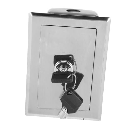 FIXOSHEE Manueller Schaltkasten für Elektrische Rolltorsteuerung mit Sicherheitsschloss Robuster Schalterbox für Garagentore Momentaner Starter mit Schlüsseln Einfache Montage Langlebiges von FIXOSHEE