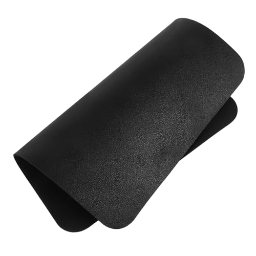 FIXOSHEE Mauspad rutschfeste Computerunterlage Büro - -Pad Rechteckige Schreibtischunterlage Schreibtisch -Pad wasserdichte Schreibtischmatte Computer Desk Pad Schwarz von FIXOSHEE
