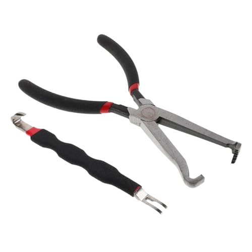 FIXOSHEE Mehrzweck Drahtbrecher Auto Kraftstoffleitungsclip Trennzange Multifunktionale Elektrikerzange Kfz Reparatur Trennwerkzeug Benzinleitungszange Schwarzer Kohlenstoffstahl FIXOSHEE Mehrzweck Drahtbrecher Auto Kraftstoffleitungsclip Trennzange Multifunktionale Elektrikerzange Kfz Reparatur Trennwerkzeug Benzinleitungszange Schwarzer Kohlenstoffstahl von FIXOSHEE