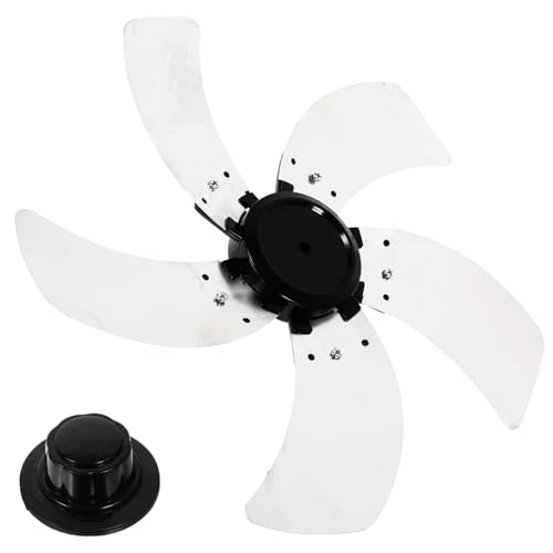 FIXOSHEE Metall Ventilatorflügel Langlebiges Ersatzteil für Standventilator Geräuscharm Großer Luftstrom Kompatibel mit Tisch Standlüftern Robustes Lüfterzubehör von FIXOSHEE