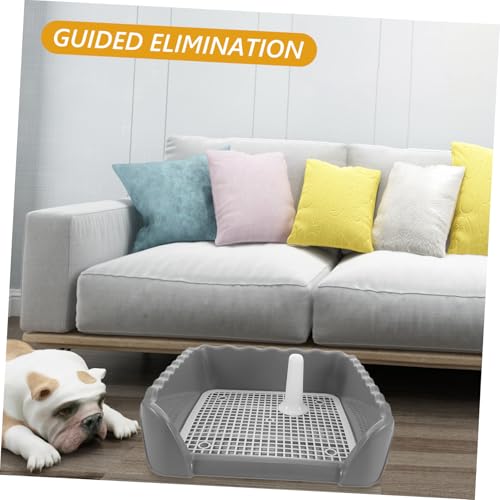 FIXOSHEE Hundetoilette Mit Tablett Für Welpen Indoor-pipistation Mit Netz-Halter Für Training Tragbare Welpentoilette Für Innenbereich FIXOSHEE Hundetoilette Mit Tablett Für Welpen Indoor-pipistation Mit Netz-Halter Für Training Tragbare Welpentoilette Für Innenbereich von FIXOSHEE