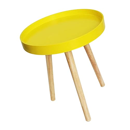 FIXOSHEE Moderner Beistelltisch Sofa Side Table mit Stauraum Runder Mini Sofatisch für Wohnzimmer Schlafzimmer Balkon Vielseitiger Haushalts und Sofatisch Gelb Platzsparend und Dekorativ FIXOSHEE Moderner Beistelltisch Sofa Side Table mit Stauraum Runder Mini Sofatisch für Wohnzimmer Schlafzimmer Balkon Vielseitiger Haushalts und Sofatisch Gelb Platzsparend und Dekorativ von FIXOSHEE