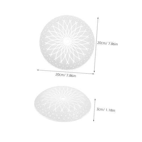 FIXOSHEE Moderner Mattierter Glasschirm Deckenleuchte Ersatzlampenschirm Höhe Hohe Lichtdurchlässigkeit Einfache Montage für Wohnraum und Schlafzimmer FIXOSHEE Moderner Mattierter Glasschirm Deckenleuchte Ersatzlampenschirm Höhe Hohe Lichtdurchlässigkeit Einfache Montage für Wohnraum und Schlafzimmer von FIXOSHEE