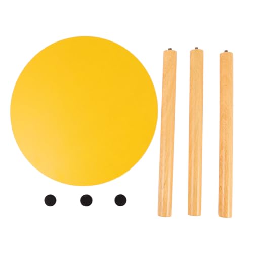 FIXOSHEE Moderner Nordic Style Beistelltisch Rund aus Holz Minimalistischer Wohnzimmertisch mit Runder Tischplatte Stabile Massive Tischbeine Wasserabweisend und Belastbar Vielseitiger FIXOSHEE Moderner Nordic Style Beistelltisch Rund aus Holz Minimalistischer Wohnzimmertisch mit Runder Tischplatte Stabile Massive Tischbeine Wasserabweisend und Belastbar Vielseitiger von FIXOSHEE