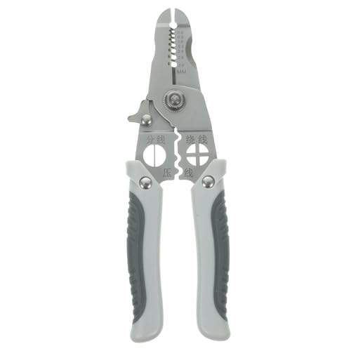 FIXOSHEE Multifunktionale Abisolierzange aus Edelstahl Elektrisches Kabelstripper Werkzeug mit Automatischer Kabelgrößenanpassung Langlebig Präzise für Elektroinstallationen Auto und FIXOSHEE Multifunktionale Abisolierzange aus Edelstahl Elektrisches Kabelstripper Werkzeug mit Automatischer Kabelgrößenanpassung Langlebig Präzise für Elektroinstallationen Auto und von FIXOSHEE