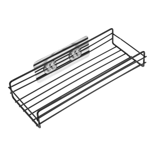 FIXOSHEE Nail Badezimmer Aufbewahrungsregal aus Wasserdichtes Rostfreies Küchen und Toiletten Organizer mit Hoher Tragfähigkeit Wandmontage Ohne Bohren Platzsparend für Bad und Hotel von FIXOSHEE