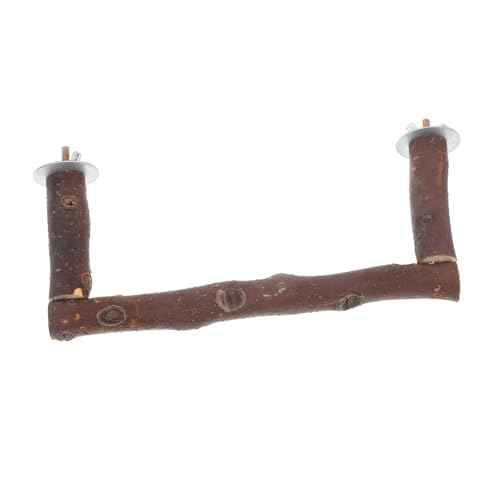 FIXOSHEE Naturholz Vogelständer Papagei Sitzstange Mittelgroß Vogelkäfig Zubehör Für Wellensittich Nymphensittich Und Andere Ziervögel FIXOSHEE Naturholz Vogelständer Papagei Sitzstange Mittelgroß Vogelkäfig Zubehör Für Wellensittich Nymphensittich Und Andere Ziervögel von FIXOSHEE