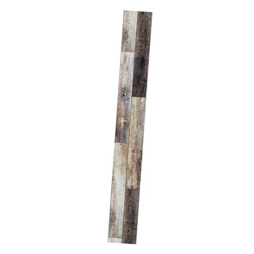 FIXOSHEE Nordic Holzoptik Bodenaufkleber Selbstklebend PVC Sticker DIY Wanddekor für Glatte Oberflächen Ablösbar Wohnzimmer Küche Badezimmer von FIXOSHEE