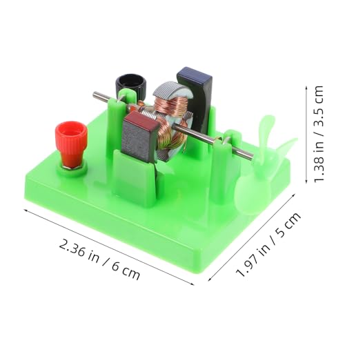 FIXOSHEE Offenes Dc Motor Modell Elektrischer Bausatz für Physikunterricht Kleiner DIY Elektromotor zum Experimentieren Lehrmittel für Schulunterricht und Wissenschaftslabor von FIXOSHEE