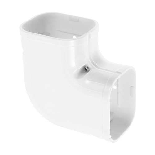 FIXOSHEE PVC Rohrbogen Kit für Klimaanlagen Liniensatz Abdeckung für Zentrale Klimaanlagen Schützende Anpassbare Rohrabdeckung für kompakte Klimageräte und Wärmepumpensysteme von FIXOSHEE