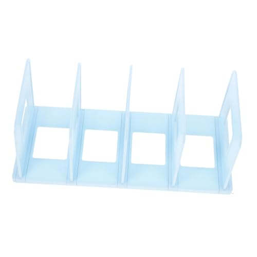 FIXOSHEE Plastik Buchstützen Stabile Buchhalter für Schreibtisch und Regal Minimalistisches Design Blau Kratzfest Langlebig für Büro Wohnzimmer Bibliothek Magazinablage FIXOSHEE Plastik Buchstützen Stabile Buchhalter für Schreibtisch und Regal Minimalistisches Design Blau Kratzfest Langlebig für Büro Wohnzimmer Bibliothek Magazinablage von FIXOSHEE