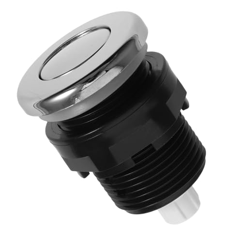 FIXOSHEE Pneumatischer Luftschalter für Müllzerkleinerer Wasserdichter Druckknopf für Badewanne und Waschbecken Langlebiger Abfallentsorger Ersatzteil für Feuchte Umgebungen von FIXOSHEE