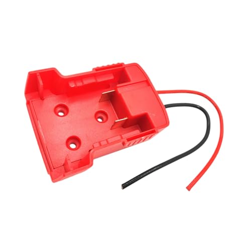 FIXOSHEE Power Wheels Batterieadapter Milwaukeee Kompatibel mit Kabel Robuster Akku Anschluss Adapter für Stromausgabe an Elektrogeräte Schraubmontage Möglich FIXOSHEE Power Wheels Batterieadapter Milwaukeee Kompatibel mit Kabel Robuster Akku Anschluss Adapter für Stromausgabe an Elektrogeräte Schraubmontage Möglich von FIXOSHEE