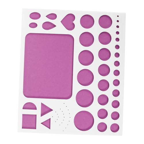FIXOSHEE Quilling Template Board aus Eva Kompakt und Langlebig Leichtes DIY Papier Quilling Werkzeug für Kreative Bastelarbeiten Tragbar und Formstabil von FIXOSHEE